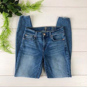 7 For All Mankind The Ankle Skinny Jeans